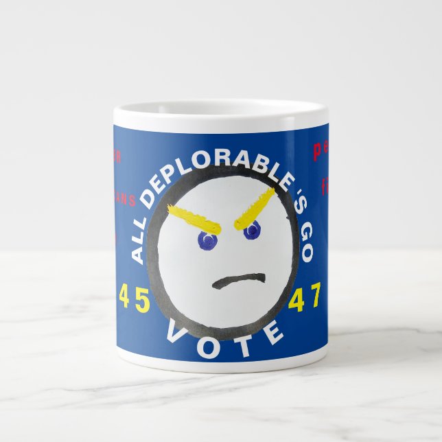 Allez voter lamentable mug (Devant)