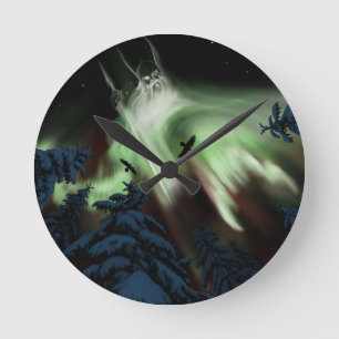 Allfather Round Clock