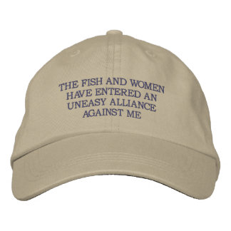 Alliance contre moi Casquette de pêche