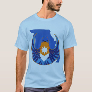 Alliance Heartland Blue Wing Tshirt 2