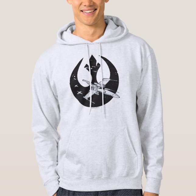 Alliance Starbird | X-Wing & Y-Wing Concept Art Hoodie (Front)