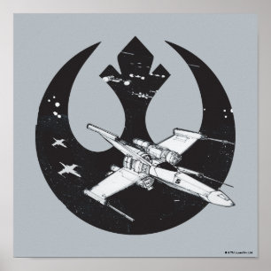 Alliance Starbird   X-Wing & Y-Wing Concept Art Poster