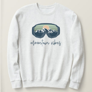 ALLIE Sage Mountain Vibes Ski Bachelorette Group Sweatshirt