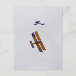 Allied Fighters Of World War One Postcard