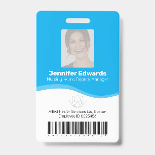 Allied health essential workers identification ID Badge