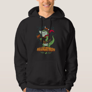 Alligathor Norse Mythology  Thor Alligator Viking Hoodie
