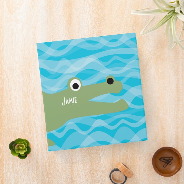 Alligator Alligator Geometric Binder (In Situ)