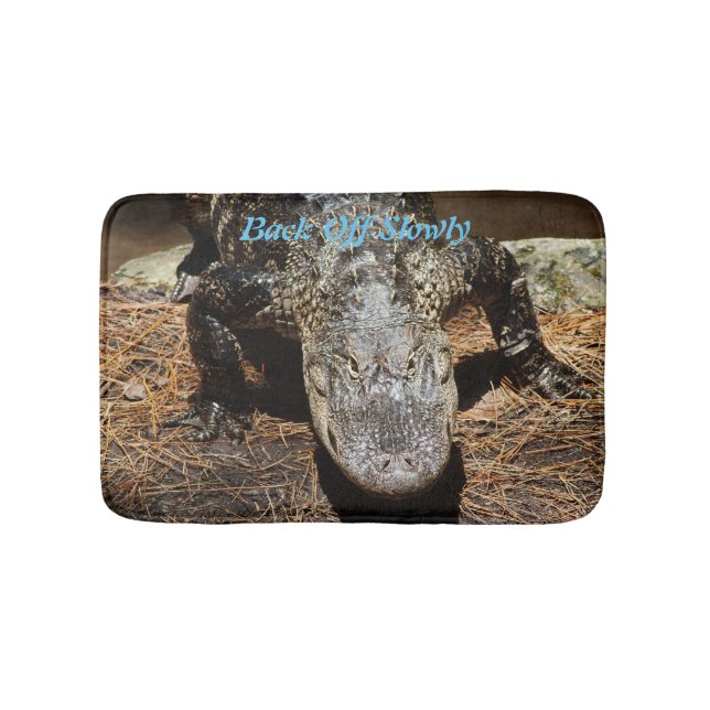 Alligator bath mat (Front)