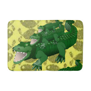 Alligator Bathroom Bathmat