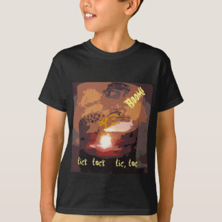 Alligator Boom Animal Art T-Shirt