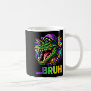 Alligator Bruh Mardi Gras Costume Men Women Kids Coffee Mug