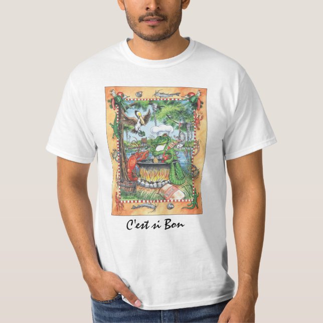 Alligator chef T-shirt (Front)
