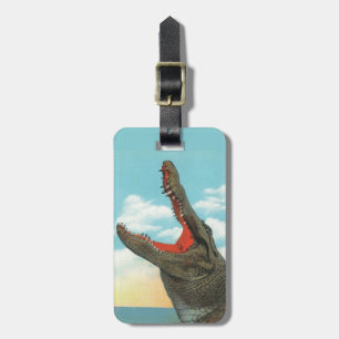 Alligator Chop 2-sided Luggage Tag