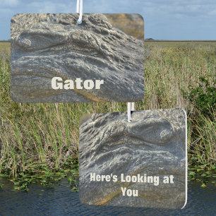 Alligator closeup Photographic Wildlife Air Freshener