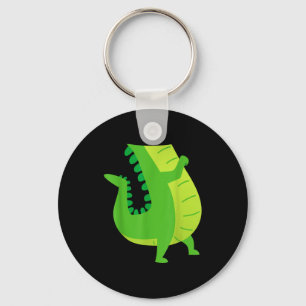 Alligator Costume - Gator Crocodile Zoo Animal Lov Keychain