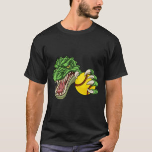 Alligator Crocodile Dinosaur Softll Character  T-Shirt