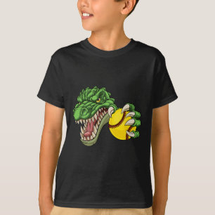 Alligator Crocodile Dinosaur Softll Character  T-Shirt