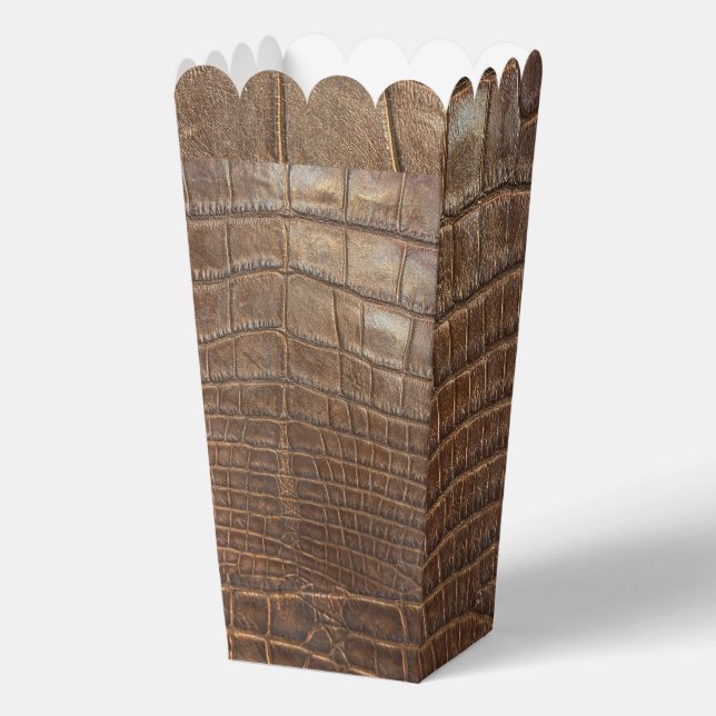 Alligator Crocodile Wild Exotic Animal print Favor Box (Front)