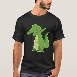 Alligator Dabbing Crocodile Dabbing Alligator T-Shirt