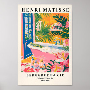 Alligator Dans La Baignoire Poster Drôle, Art Du M