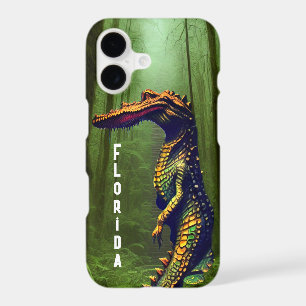 Alligator dans le marais
