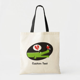 Alligator dans le Sac fourre-tout Amour