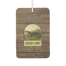Alligator Dark Wood Grain Auto/Truck Air Freshener