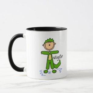 Alligator Dress Up Tshirts and Gifts Mug