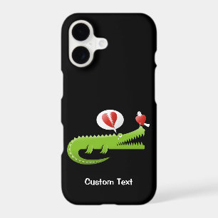 Alligator en Amour Coque-coque iphone Mate