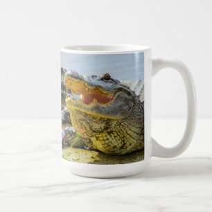Alligator. Face to face Coffee Mug