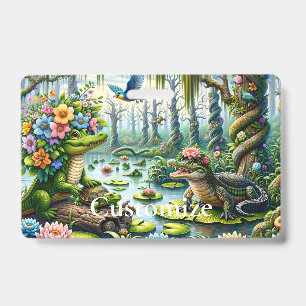 Alligator Fantasy Swamp Thunder_Cove Badge