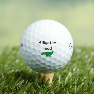 Alligator Food Taylor Made Golf Balls