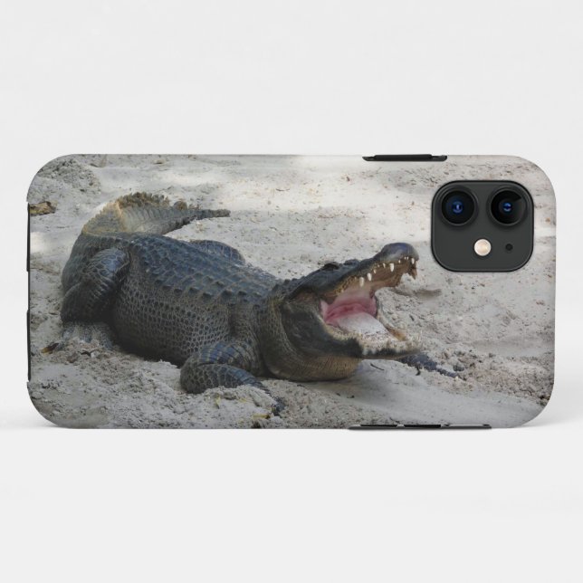 Alligator, Fort Lauderdale, Florida Case-Mate iPhone Case (Back (Horizontal))