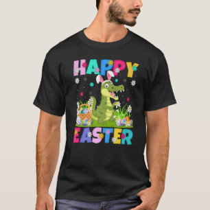 Alligator  Happy Easter Bunny Alligator Easter Sun T-Shirt
