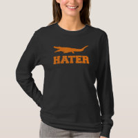 Alligator Hater Of Gators And Swamps Tiger Orange