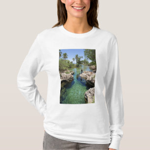 Alligator Hole, Black River Town, Jamaica T-Shirt