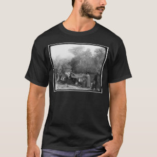 Alligator Hunting, Tomoka River, Florida 1880-1897 T-Shirt