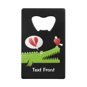Alligator in Love Carte de crédit