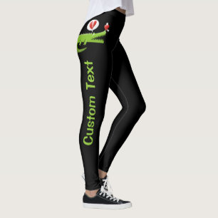 Alligator in Love Leggings