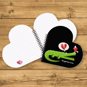 Alligator in Love Notebook