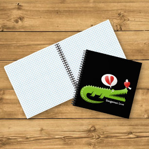 Alligator in Love Notebook