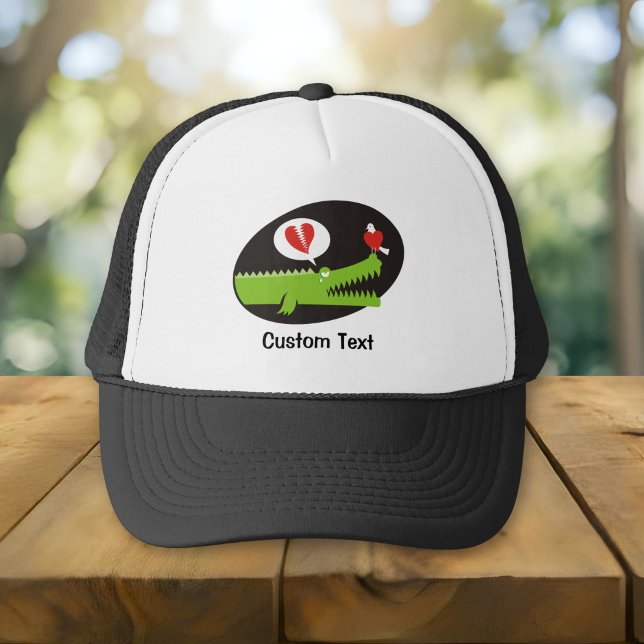 Alligator in Love Trucker Hat (Creator Uploaded)