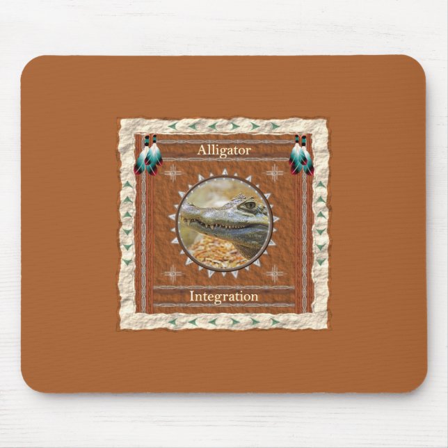 Alligator Integration Energy Mouse Pad (Front)