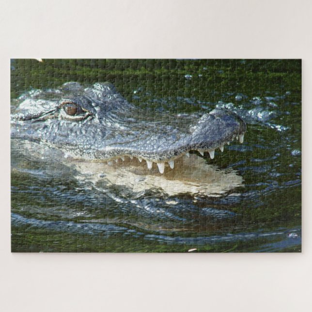 Alligator Jigsaw Puzzle (Horizontal)