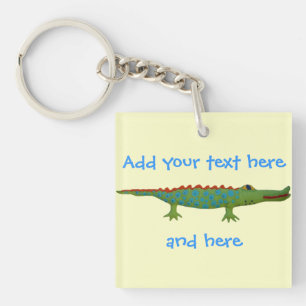 Alligator Keychain