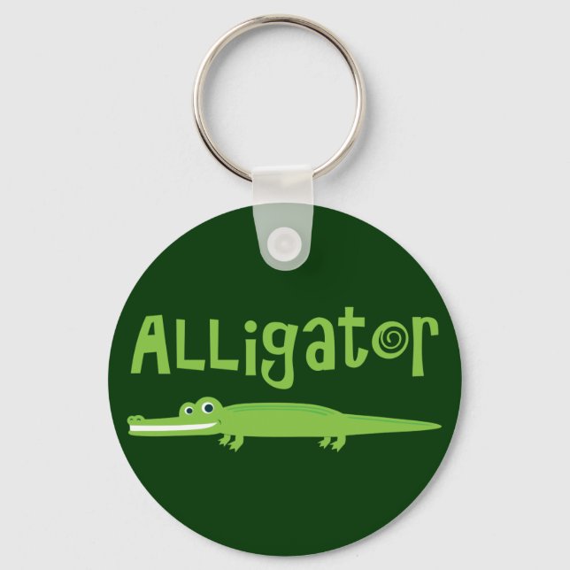 Alligator Keychain (Front)