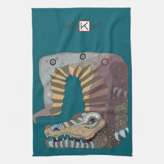 Alligator kitchen towel