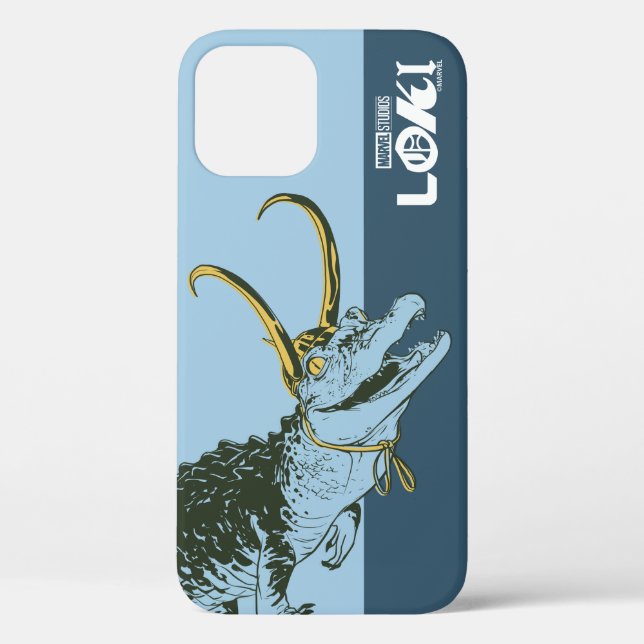 Alligator Loki Illustration Case-Mate iPhone Case (Back)