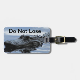 Alligator Luggage Tag
