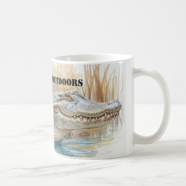 Alligator Mug (Right)